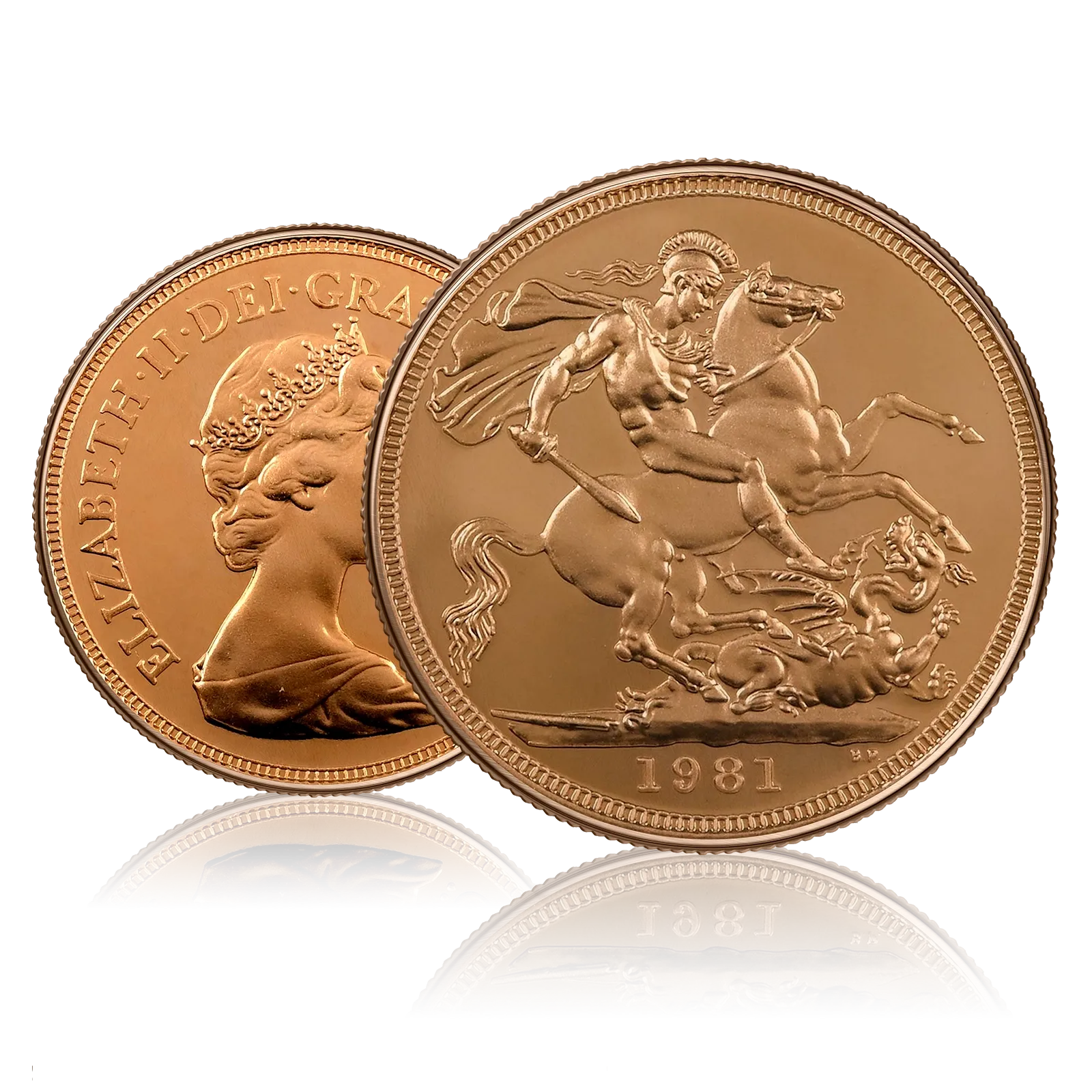Gold Proof Sovereign Box Set  (1981) 4